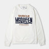 BARBOUR INTERNATIONAL STEVE McQUEEN RANDALL CREW 스웻셔츠 화이트 - Shoelosophy