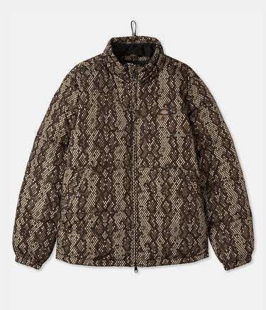 DICKIES CAMDEN PUFFER JACKET KHAKI PIUMINO UOMO - Shoelosophy
