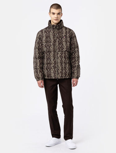 DICKIES CAMDEN PUFFER JACKET KHAKI PIUMINO UOMO - Shoelosophy
