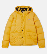 DICKIES GLACIER VIEW 후드 푸퍼 재킷 허니 골드 - Shoelosophy