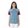 CARHARTT WOMENS TRUCKER VEST JACKET I023055 ÄRMELLOSE DENIMJACKE FÜR DAMEN - Shoelosophy