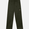DICKIES SLIM STRAIGHT DOUBLE KNEE PANT OLIVE - Shoelosophy