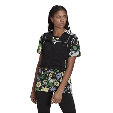ADIDAS WOMEN REVERSIBLE VEST JACKET H15791 FLORAL UTILITY - Shoelosophy