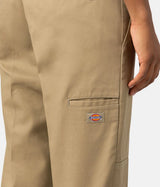 DICKIES SLIM STRAIGHT DOUBLE KNEE PANT KHAKI - Shoelosophy