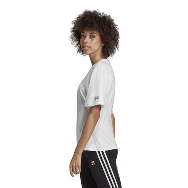 ADIDAS TAILORED DAMEN T-SHIRT EC0929 WEISS - Shoelosophy