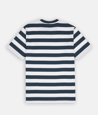 DICKIES RIVERGROVE T-SHIRT STRIPES AIR FORCE BLUE - Shoelosophy
