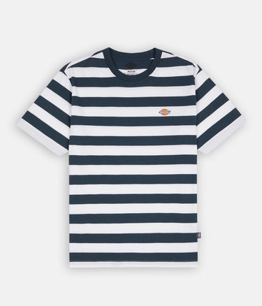 DICKIES RIVERGROVE T-SHIRT STRIPES AIR FORCE BLUE - Shoelosophy
