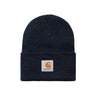 CARHARTT WIP ACRYLIC WATCH HAT I020175 DARK NAVY HEATHER - Shoelosophy