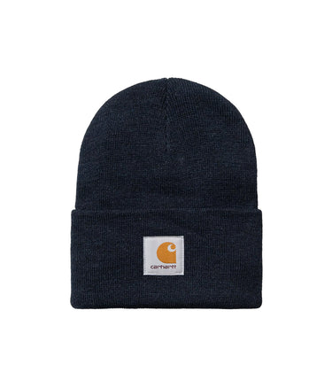 CARHARTT WIP ACRYLIC WATCH HAT I020175 DARK NAVY HEATHER - Shoelosophy