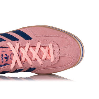 ADIDAS WOMENS GAZELLE JS3926 STACK GLOW PINK VICTORY BLUE - Shoelosophy