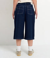 THE RAGGED PRIEST INDIGO RELEASE JORT BLUE RINSED - Shoelosophy