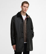 BARBOUR X BARACUTA TRENCHCOAT BRCOS1157 WAX NAVY - Shoelosophy