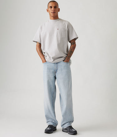 LEVI'S 578 BAGGY A47500022 TASCHEN ZU RICHES DENIM BLEACHED - Shoelosophy
