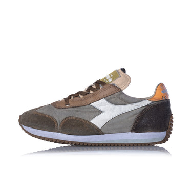 DIADORA HERITAGE EQUIPE DIRTY STONE WASHED EVO BEIGE LEDER - Shoelosophy