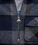 BARBOUR INTERNATIONAL HAILWOOD 플리스 오버셔츠 MFL0223 NY91 LOWLANDS 플리스 네이비 - Shoelosophy