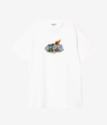 CARHARTT WIP IMPACT T-SHIRT I036265 WHITE - Shoelosophy