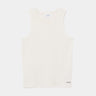 AMISH SUPPLIES TANK TOP UNISEX RIBBED MICRO LOGO DYED ECRU - Shoelosophy