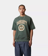 CARHARTT WIP LIBRARY SWEATSHIRT I034727 CONIFER GARMENT DYED - Shoelosophy
