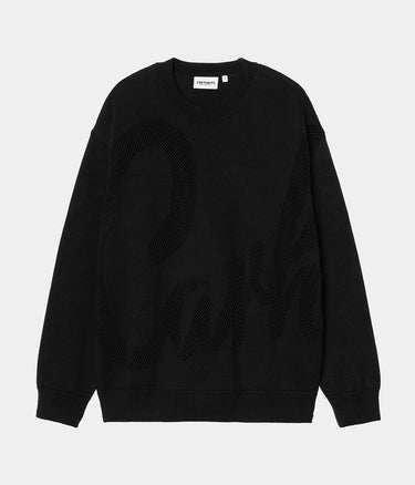CARHARTT WIP WOMENS PERLA SWEATER I035185 SCHWARZ - Shoelosophy