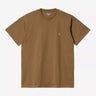 CARHARTT WIP CHASE T-SHIRT I026391 HAMILTON BRAUN - Shoelosophy
