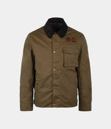 BARBOUR INTERNATIONAL STEVE McQUEEN WORKERS WAX JACKET SAND - Shoelosophy