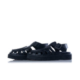 CLARKS ORIGINALS WOMENS MEARE BUCKLE BLACK LEATHER - Shoelosophy