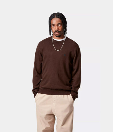CARHARTT WIP 매디슨 스웨터 I030841 PALISANDER - Shoelosophy