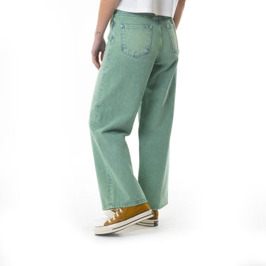AMISH LINDA OVERDYE MENTA JEANS MADE IN ITALY - Shoelosophy