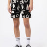 DICKIES 100th ANNIVERSARY AOP SHORT BLACK - Shoelosophy