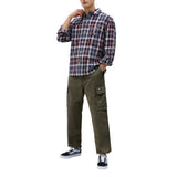 DICKIES 이글 벤드 팬츠 밀리터리 그린 - Shoelosophy