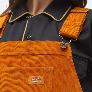 DICKIES HIGGINSON BIB W PUMPKIN SPICE BROWN DUCK - Shoelosophy