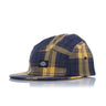 DICKIES HORNBECK CHECK 6 PANEL HAT AIR FORCE BLUE - Shoelosophy
