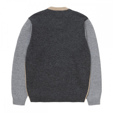 CARHARTT WIP TRIPLE SWEATER I029514 DUSTY BROWN GREY BLACK - Shoelosophy