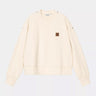 CARHARTT WIP WOMENS ELDON SWEATSHIRT I034373 NATURAL - Shoelosophy