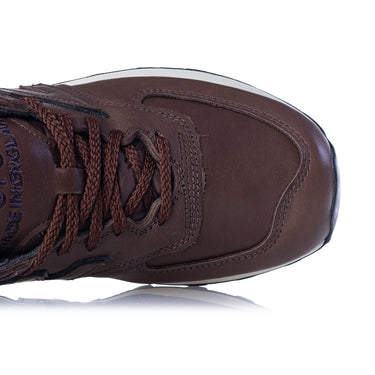NEW BALANCE 576 MADE IN ENGLAND LUX LEATHER OU576BRK BROWN - Shoelosophy