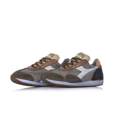 DIADORA HERITAGE EQUIPE DIRTY STONE WASHED EVO BEIGE LEDER - Shoelosophy