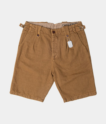 CHESAPEAKE'S FIELD KURZES LEINEN NAVARRE CHSPKPE26-104 TABAK - Shoelosophy