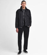 BARBOUR INTERNATIONAL A7 PACEMASTER WAX JACKET MWX2379 BK71 BLACK - Shoelosophy