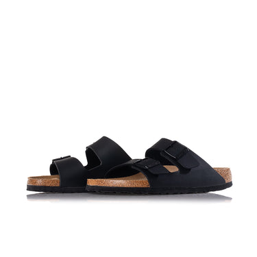 BIRKENSTOCK ARIZONA SFB 551253 SCHWARZES WEICHFUSSBETT, HERGESTELLT IN DEUTSCHLAND - Shoelosophy