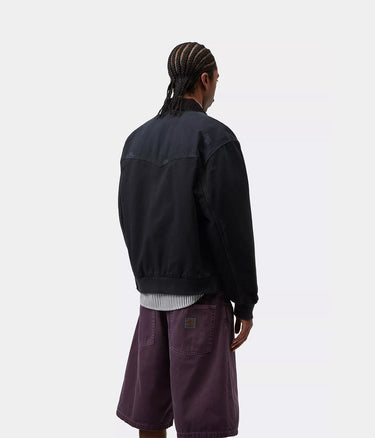 CARHARTT WIP OG サンタフェ ジャケット I036240 ブラック グラインド ウォッシュ - Shoelosophy