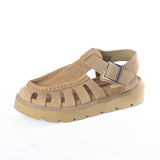 CLARKS ORIGINALS WOMENS MEARE BUCKLE DARK MAPLE SUEDE - Shoelosophy