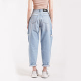 DR DENIM BELLA 2130109F48 DAMENJEANS HELLBLAU JAY GASH - Shoelosophy