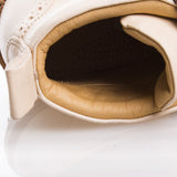 "FRACAP WOMEN M130 HANDGEFERTIGT IN ITALIEN NATURAL NEBRASKA VIBRAM - Shoelosophy