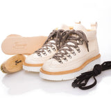 "FRACAP WOMEN M130 HANDGEFERTIGT IN ITALIEN NATURAL NEBRASKA VIBRAM - Shoelosophy