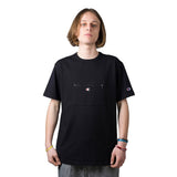 CHAMPION REVERSE WEAVE x BEAMS T-SHIRT CREWNECK 211877 KK001 NOIR - Shoelosophy