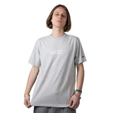 CHAMPION REVERSE WEAVE x BEAMS CREWNECK T-SHIRT 211621 GRAY HEATHER - Shoelosophy