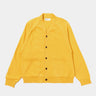 UNIVERSAL WORKS POCKET DAVID CARDIGAN 32451 YELLOW - Shoelosophy