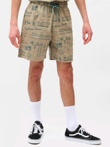 DICKIES PILLAGER SHORT KHAKI ALLOVER PRINT BERMUDA UOMO - Shoelosophy