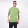 CHAMPION REVERSE WEAVE T-SHIRT DYED 210251 3254 MID GREEN - Shoelosophy