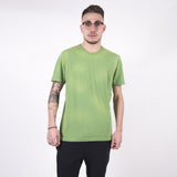 CHAMPION REVERSE WEAVE T-SHIRT DYED 210251 3254 MID GREEN - Shoelosophy
